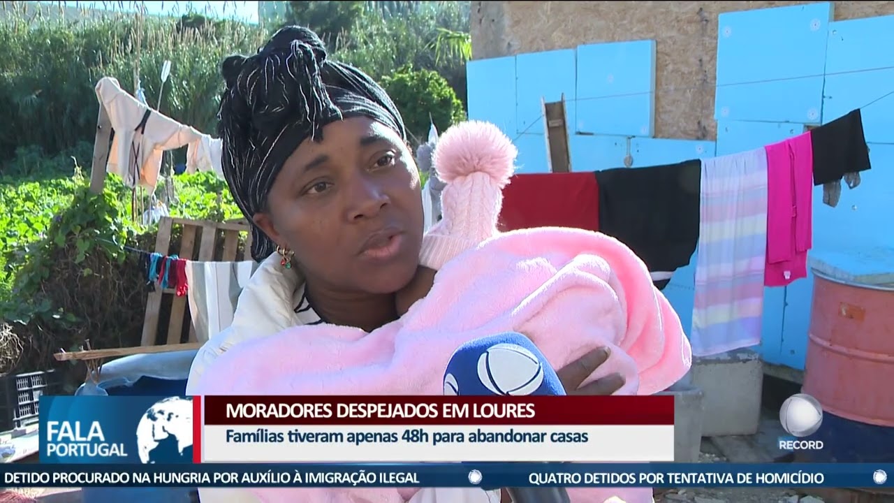 Moradores despejados em Loures dormem debaixo da ponte