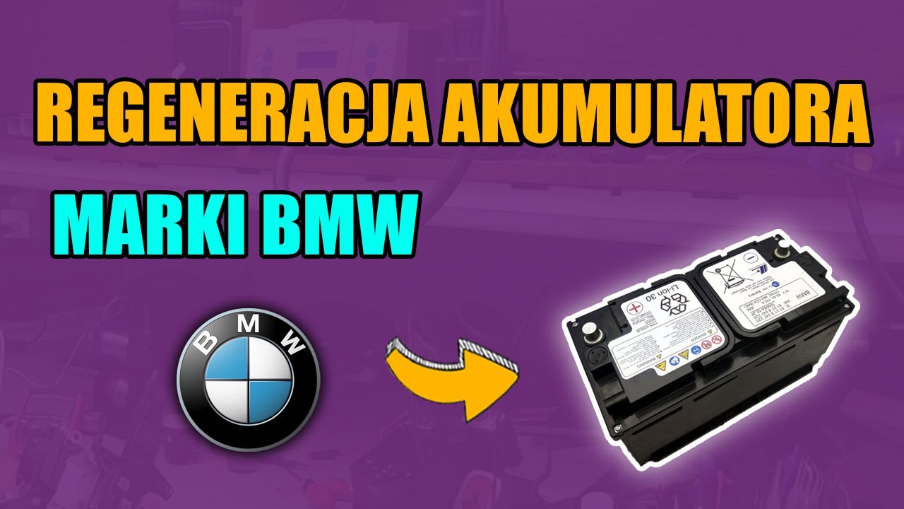 Bateria Li-Ion BMW proces regeneracji rozładowanego akumulatora w firmie ECUDoctor