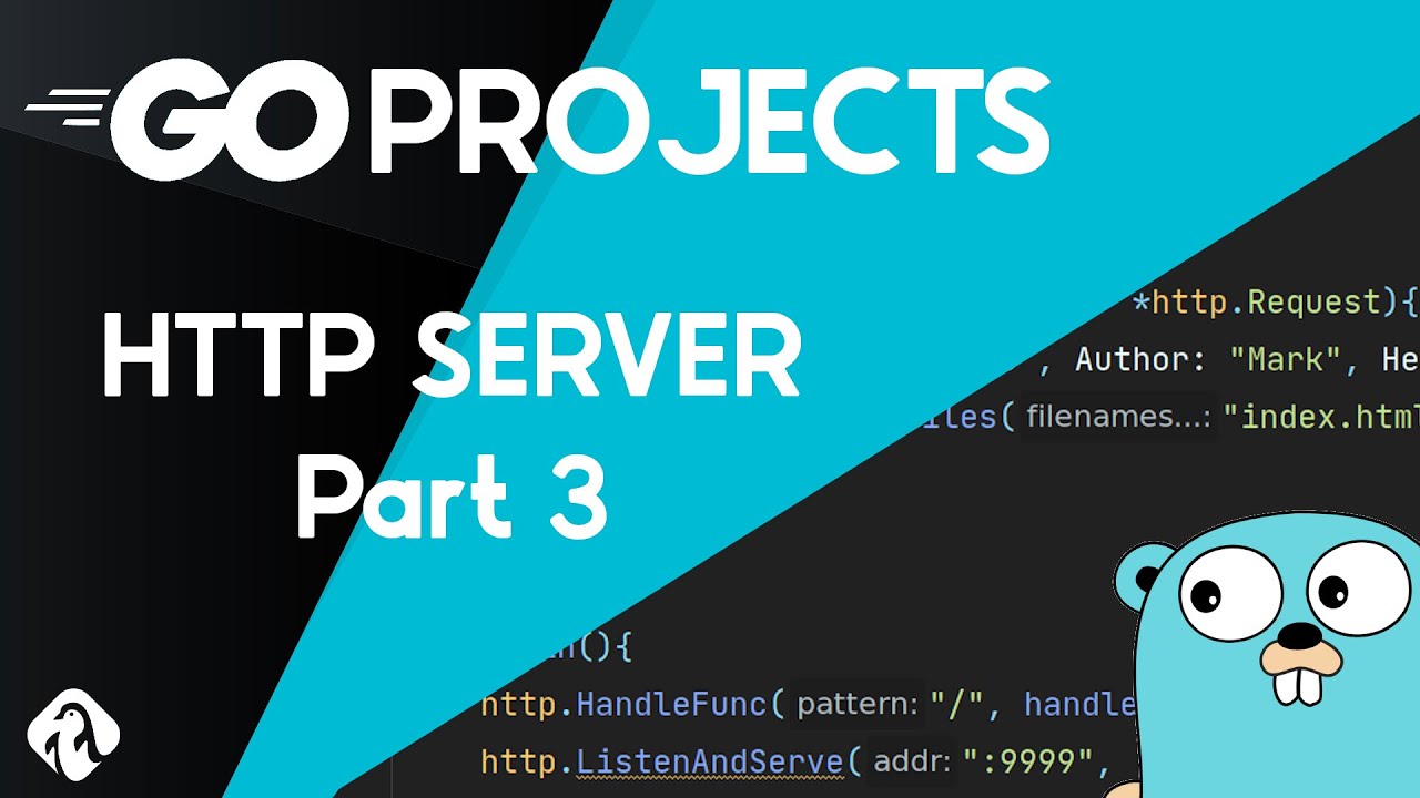 Build a HTTP Server with GO Part 3 - GO Project