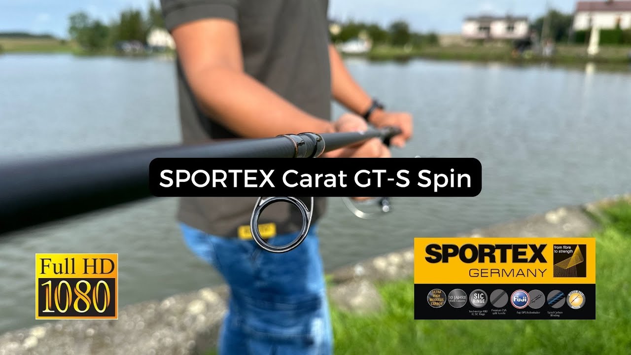 NAJLEPSZA WĘDKA SPININGOWA - SPORTEX Carat GT S Spin.
