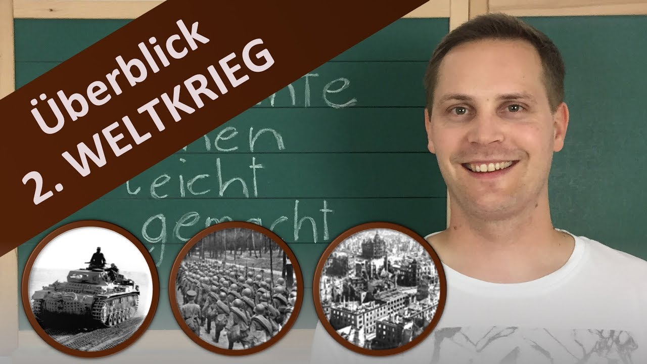 2. Weltkrieg im Überblick – Ursachen, Verlauf und Auswirkungen kurz zusammengefasst