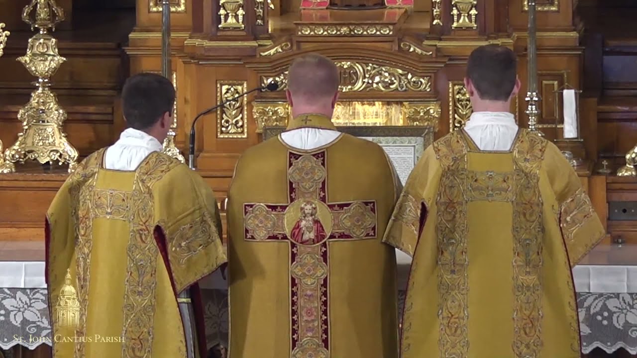 Palestrina's MISSA PAPAE MARCELLI at the TRADITIONAL LATIN MASS