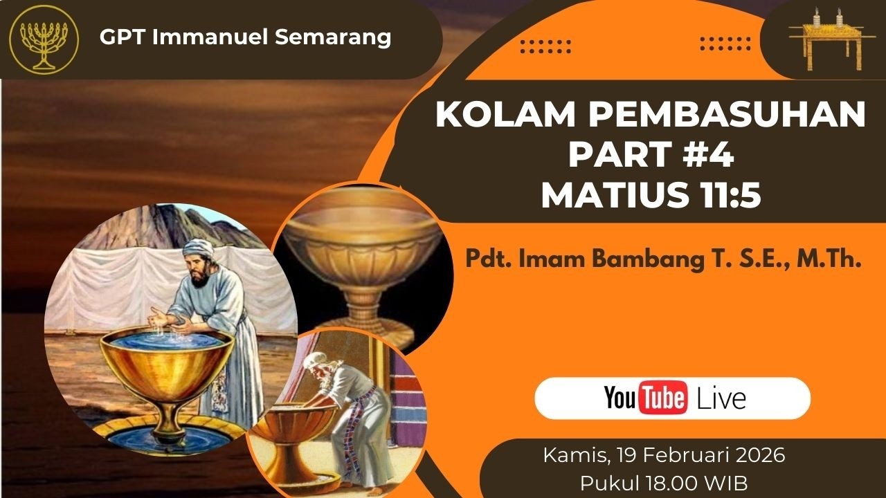 GPT Immanuel Semarang Ibadah Pendalaman Alkitab, 19 Februari 2026