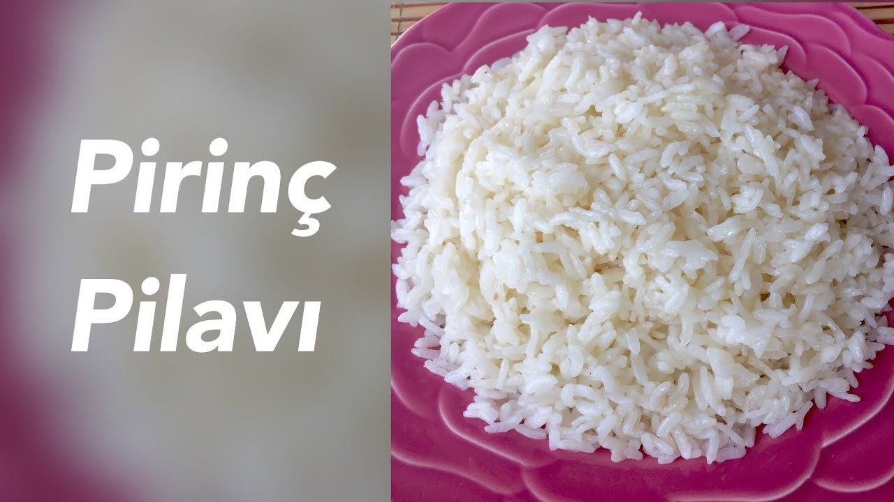 TANE TANE SALMA USULÜ PİRİNÇ PİLAVI NASIL YAPILIR
