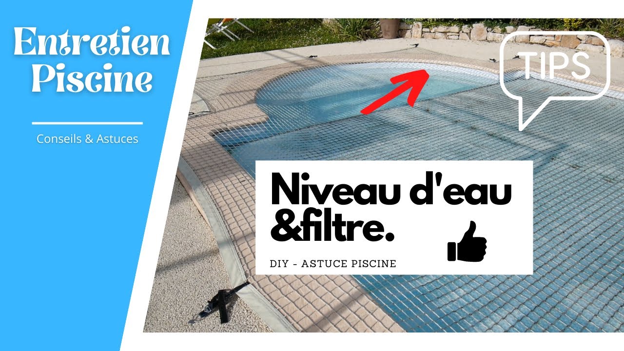 ✅ Baisser le niveau d’eau de la piscine : l’astuce à pas oublier