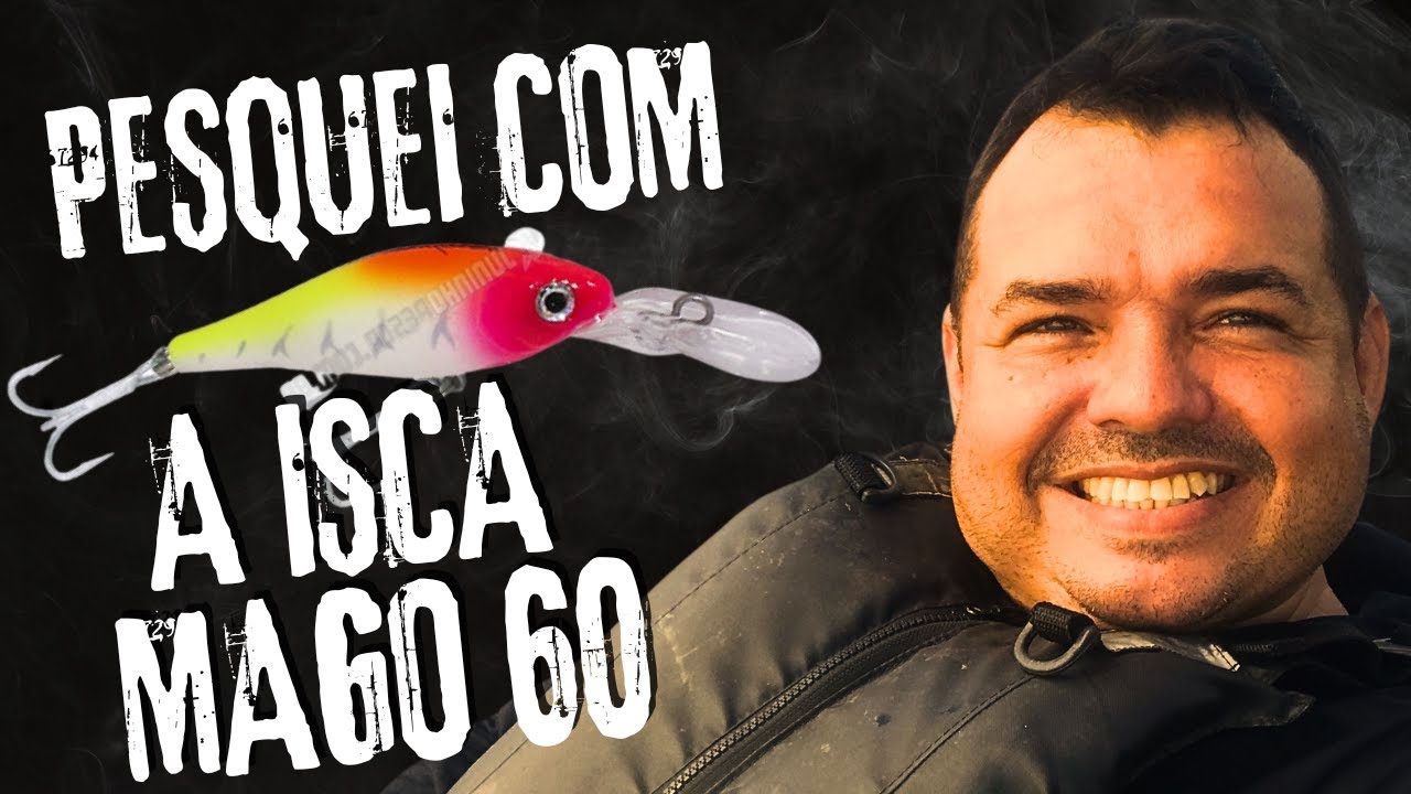 TESTEI UMA ISCA MAGO DE R$ 60,00 BY NELSON NAKAMURA. SER&Aacute; QUE PEGOU PEIXE?!