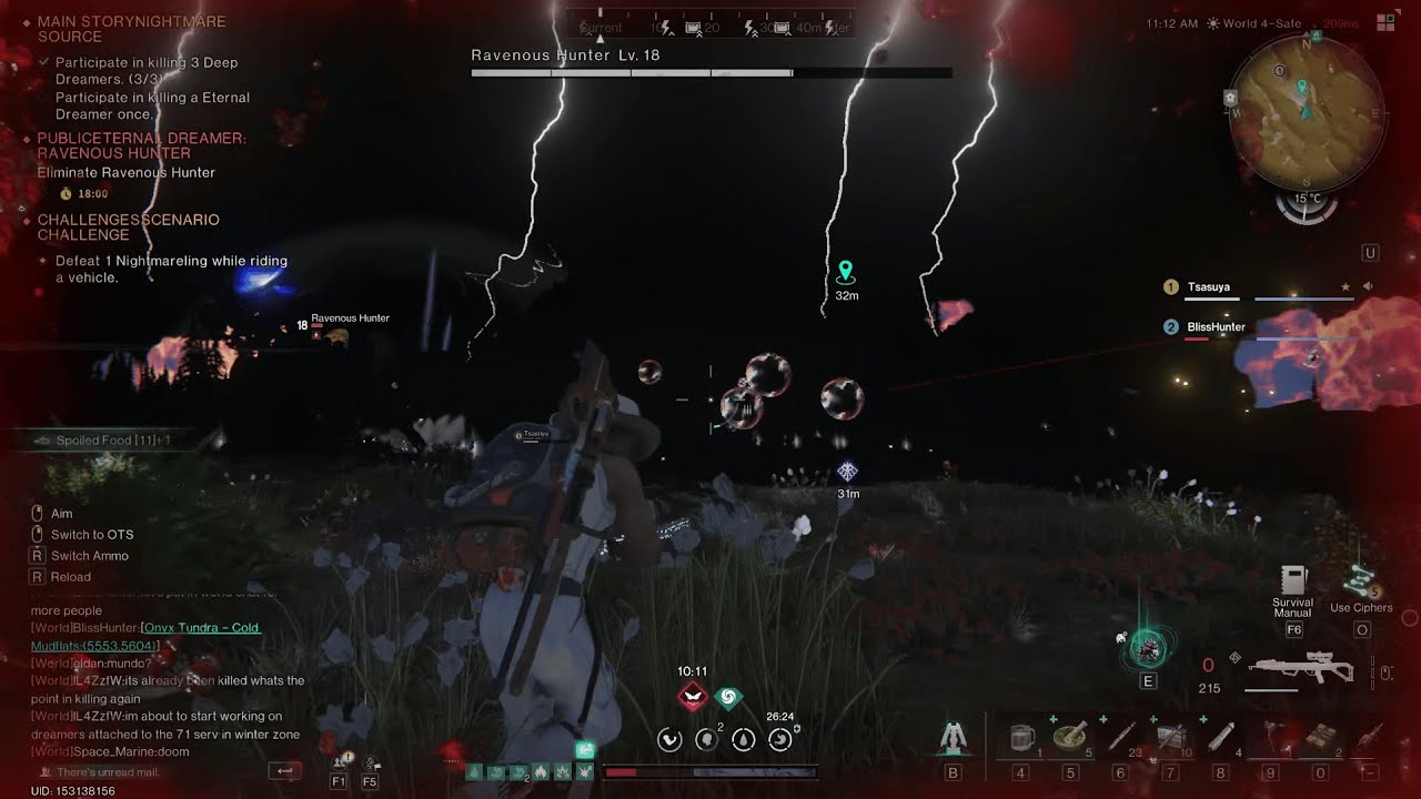 Kill Eternal Dreamer, Ravenous Hunter - Once Human Gameplay