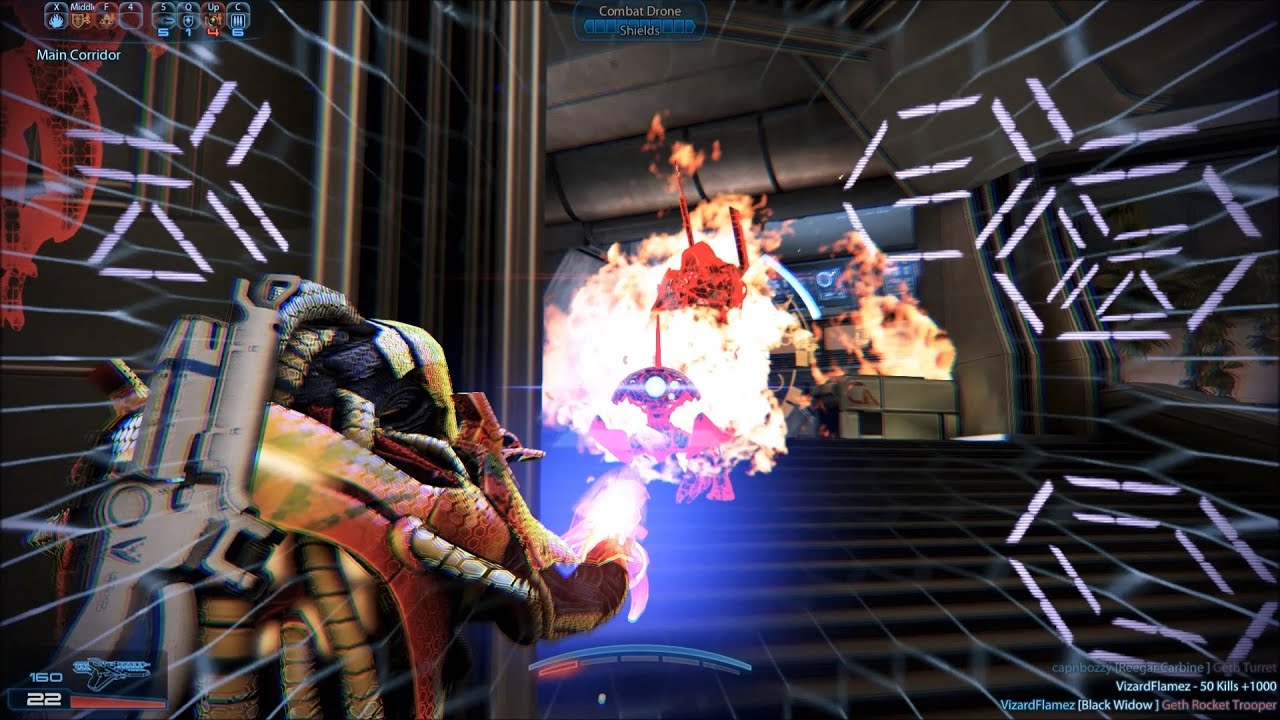 Mass Effect 3 Multiplayer Geth Trooper Soldier PC Gold Gameplay