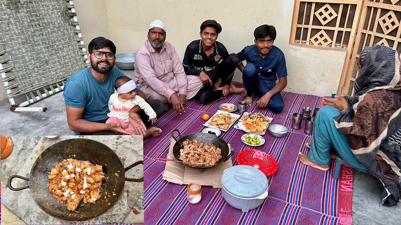 Aj Ki Aftari Pr Chicken Karahi Banayi | Easy Recipe 🥰