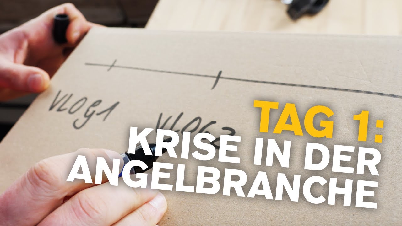 Krise in der Angelbranche 😳 / Tag 1