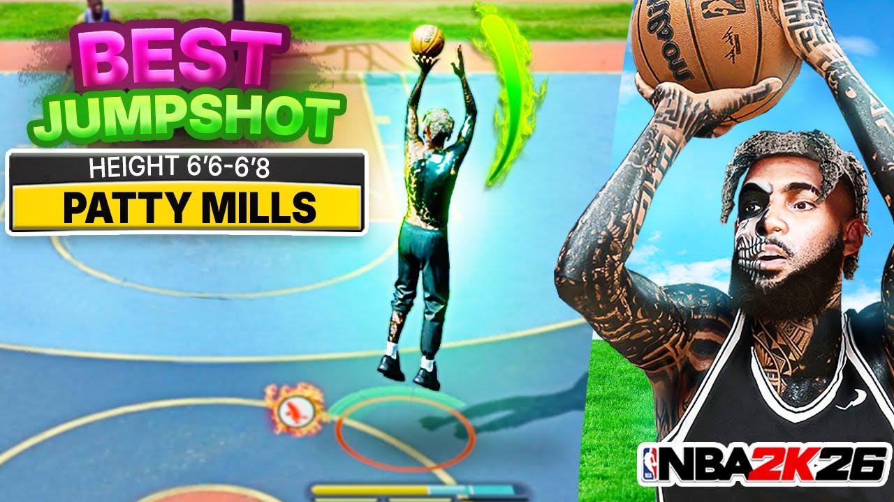 6’8 BUILDS CAN UNLOCK PATTY MILLS JUMPSHOT NOW 😭 BEST NEW JUMPSHOT for TALL GUARDS!