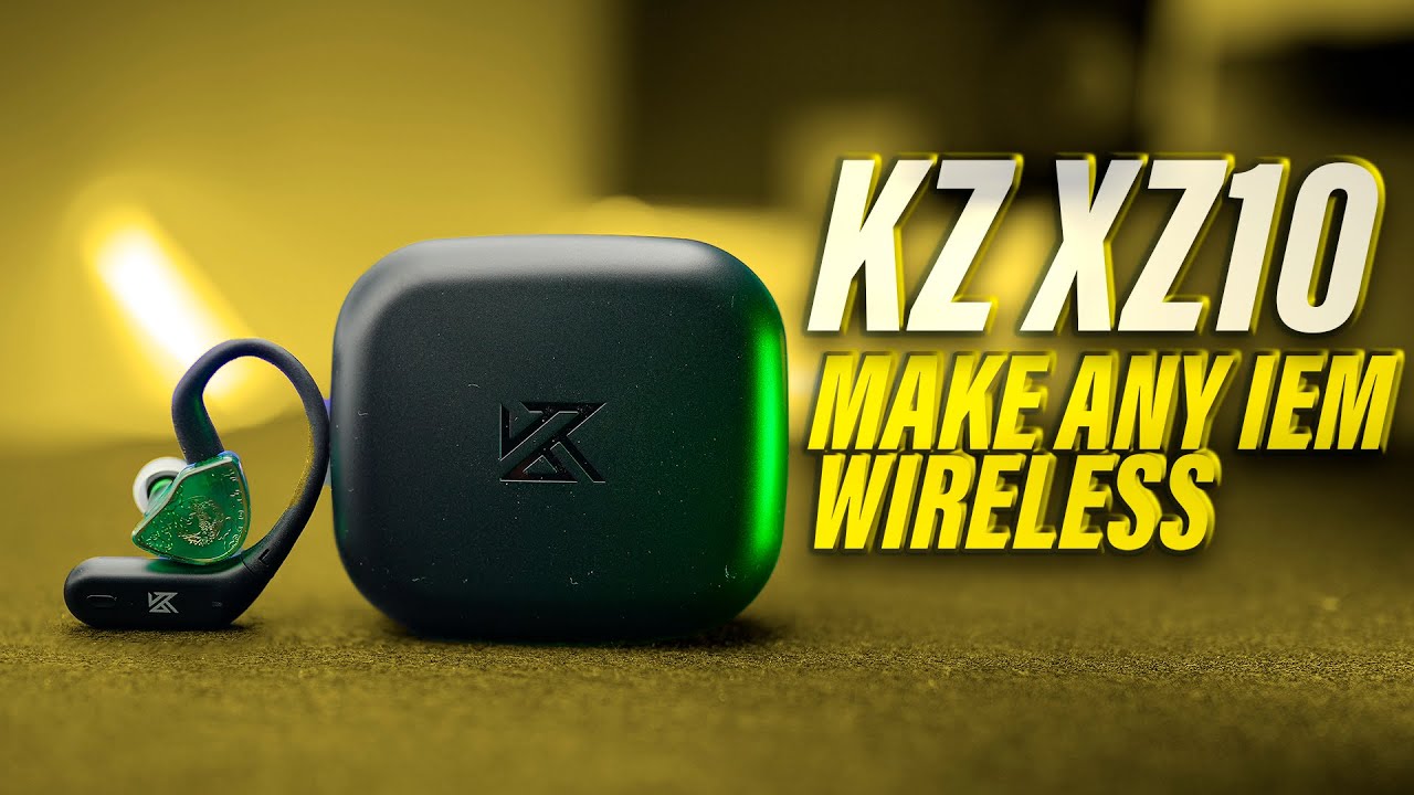 Bluetooth-адаптер KZ XZ10 для наушников-вкладышей: делает ваши наушники беспроводными 🔥