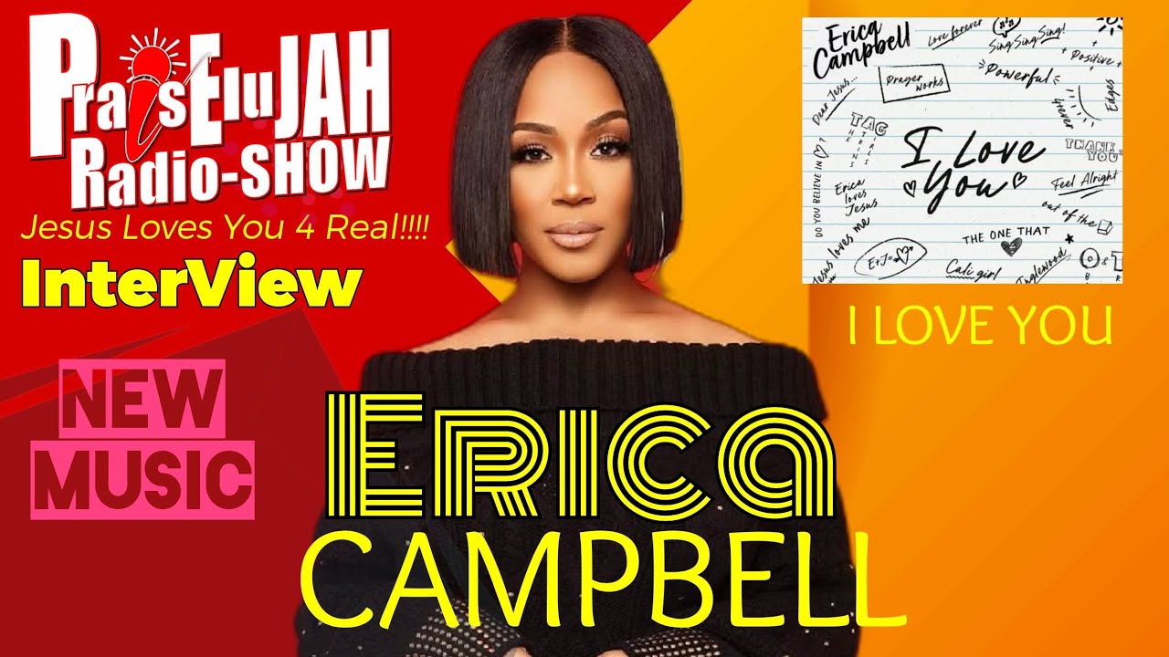 Erica Campbell - InterView  : HER NEW CD 