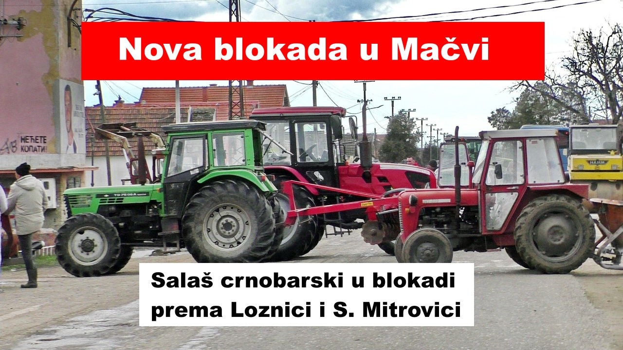Požar protesTnih BLOKADA Salaš crnobarski