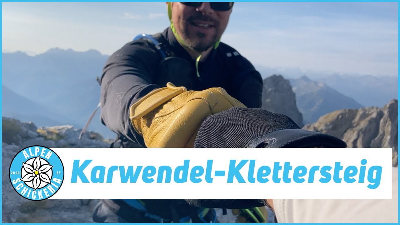 Karwendel Klettersteig: Mein erster Klettersteig B/C | Anf&auml;nger Klettersteig
