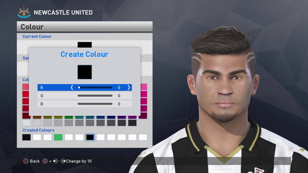 PES 2017 - DeAndre Yedlin Face Build