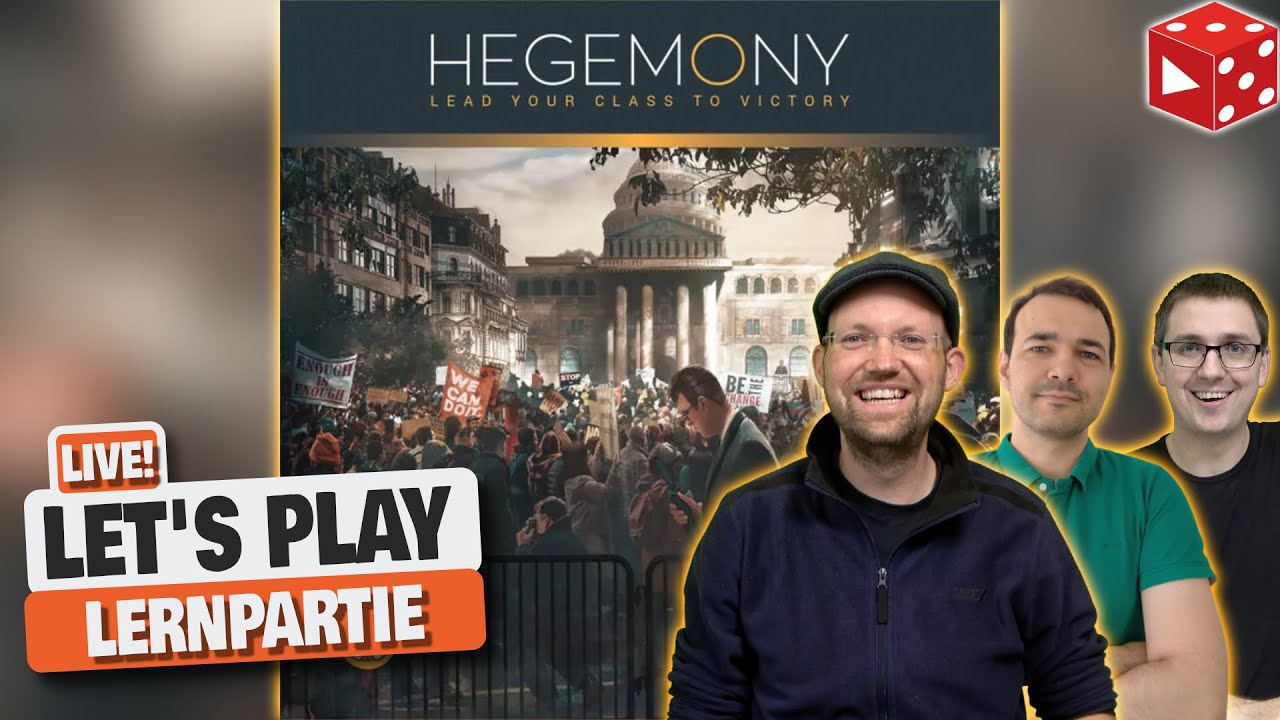 Hegemony - Live Let's Play mit Flo, Vinzenz, Carl & Ben