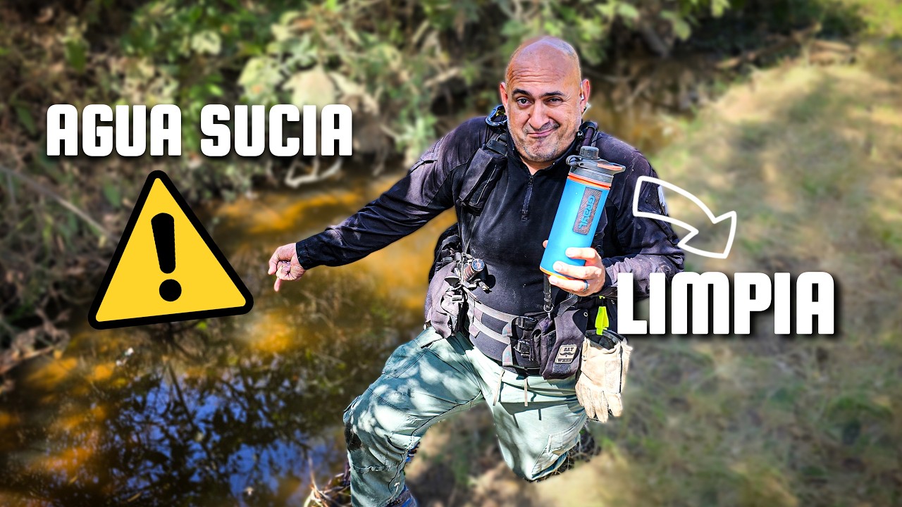 PROBANDO el FILTRO de agua Grayl: ¿Realmente purifica el agua?