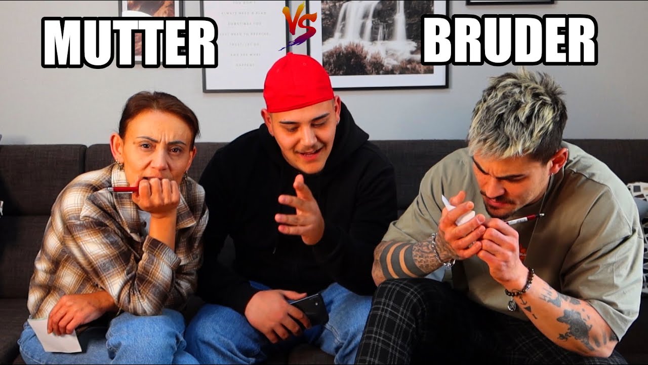 Wer kennt mich besser?🤔 MUTTER VS BRUDER -Cihanoovic
