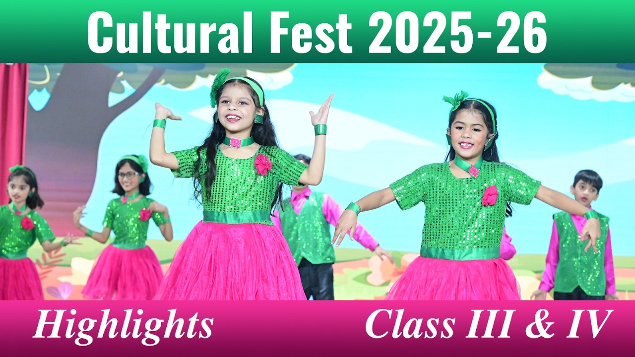 Cultural Fest 2025-26 | Class III & IV | Highlights | St. Raphael Co-Ed School Bhopal