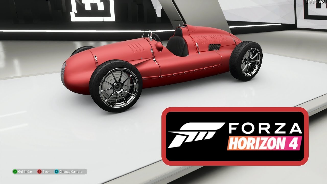 Forza Horizon 4 - 1939 Auto Union Type D - Customize and Drive