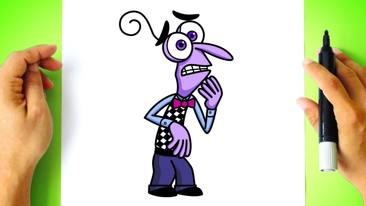 Como DESENHAR MEDO [ Divertida Mente 2 ] Cómo DIBUJAR a TEMOR [ Intensamente 2 ] Inside Out 2