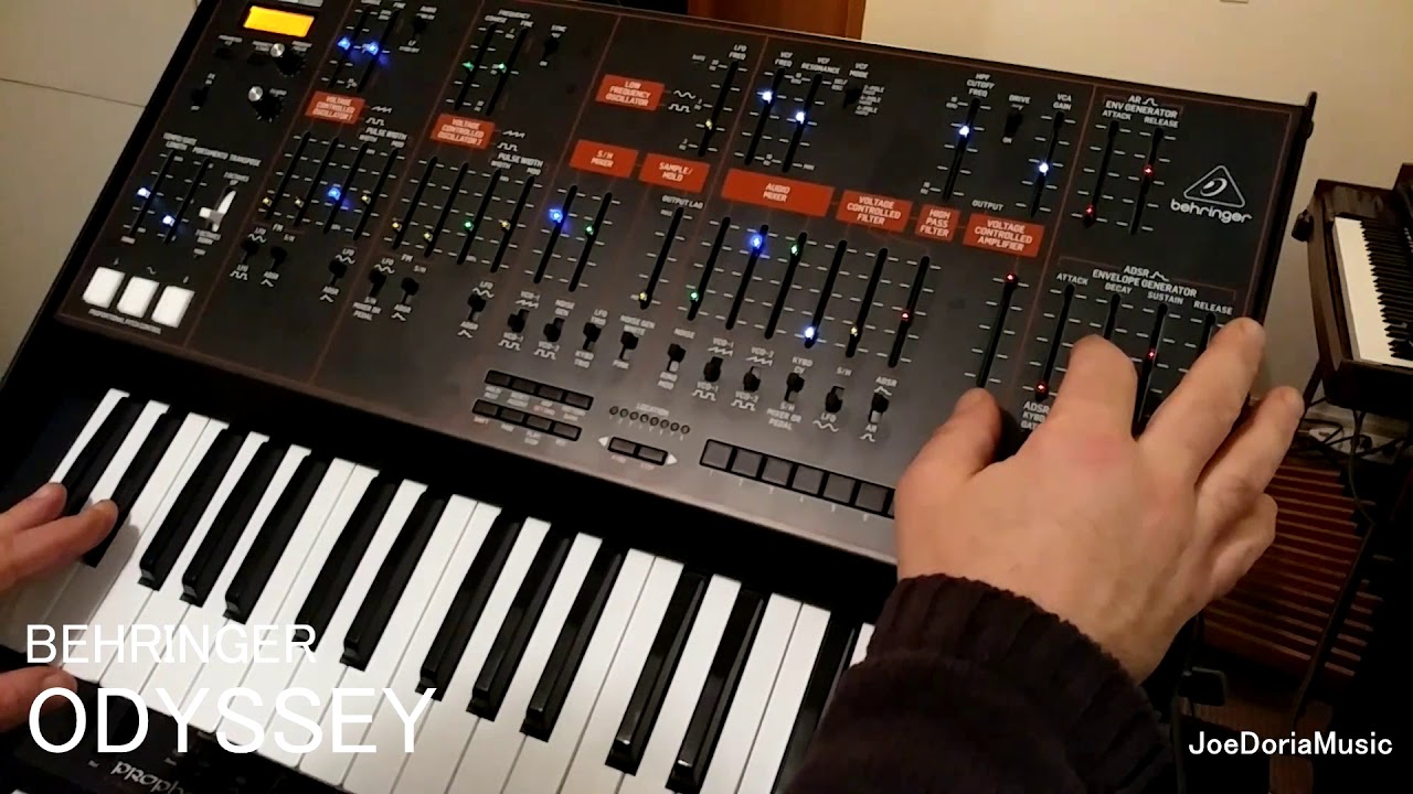 Checking out the Behringer Odyssey