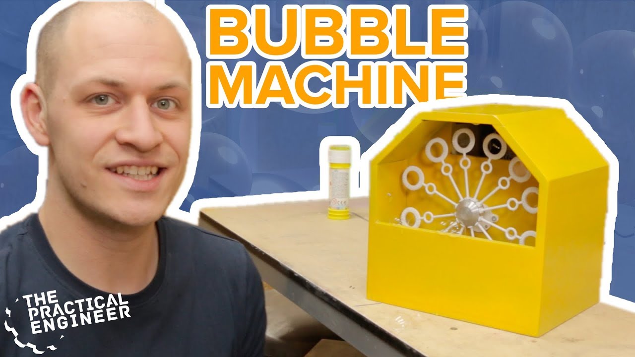 Lots of bubbles! - How to make a bubble machine
