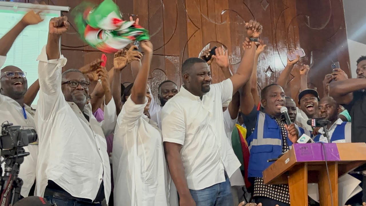 JOHN DUMELO send a message to Maa Lydia as EC finally decleared him winnner at AYAWASO