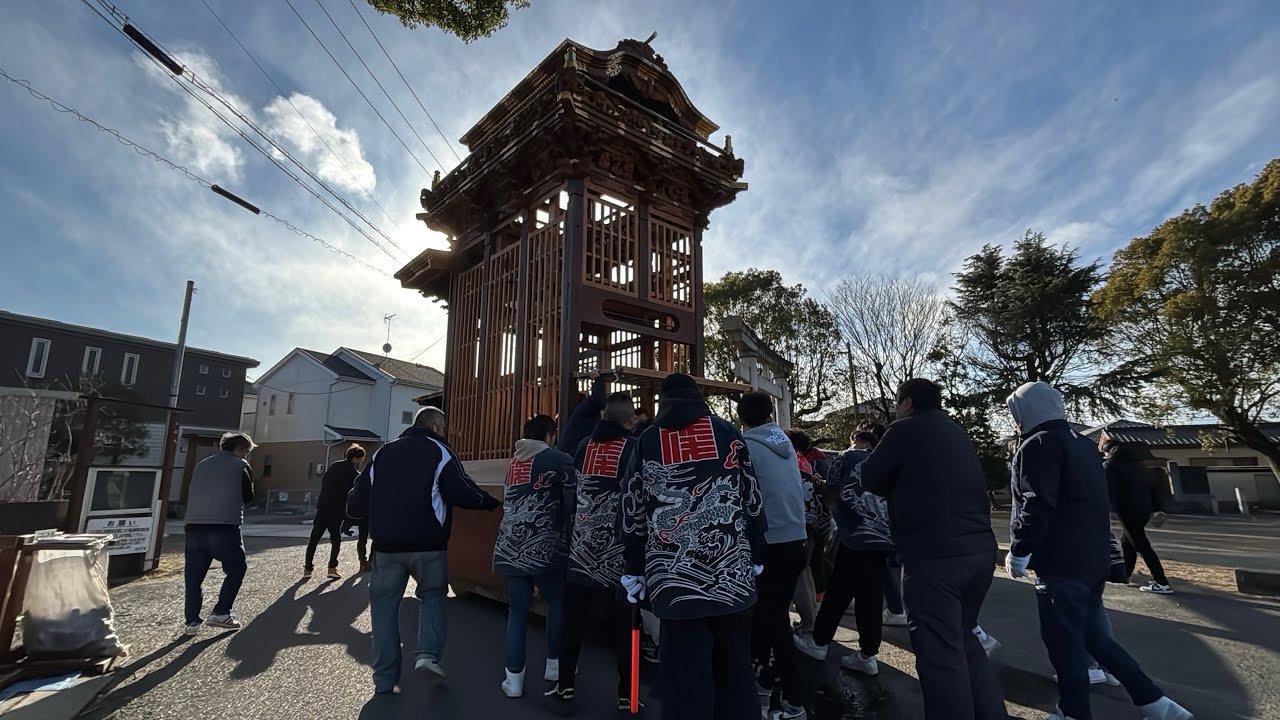 乙川地区 浅井山 試し曳き 20260208