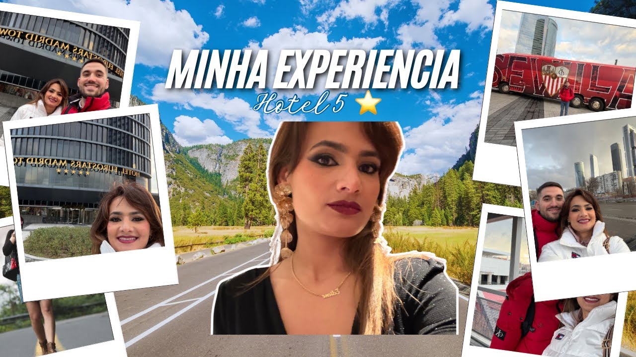 ”EXPERIENCIA em um HOTEL 5⭐️em Madrid ES✨Eurostars Experience”
