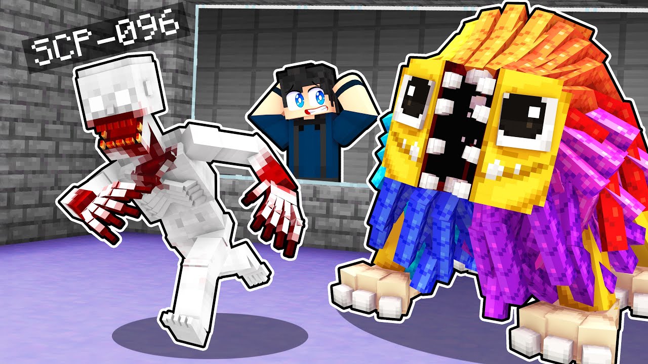 LEVEI o NOVO MOSTRO de POPPY PLAYTIME para a FUNDAÇÃO SCP