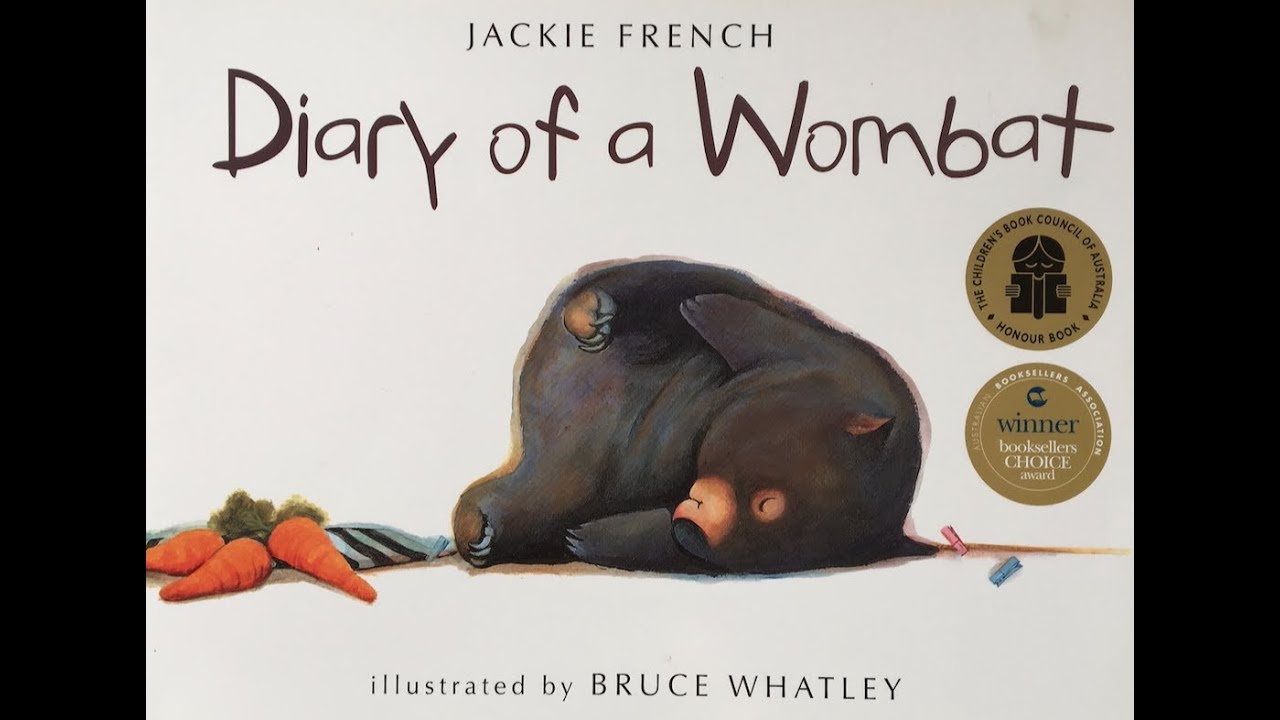 Diary of a Wombat by Jackie French & Bruce Whatley Read Aloud For Kids