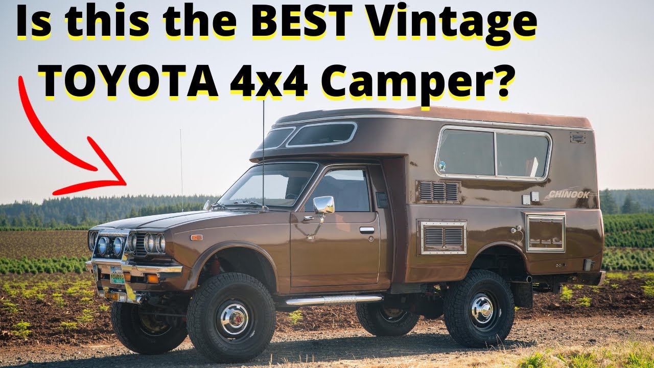 Лучший винтажный кемпер Toyota 4x4? Этот Chinook — единственный в своём роде.