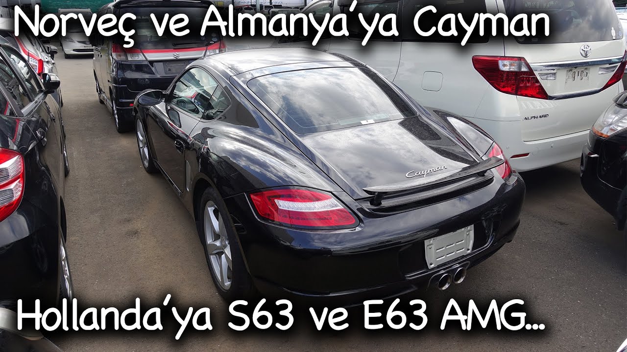 Norve&ccedil; ve Almanya'ya Cayman! Hollanda'ya S63 ve E63 AMG | M&uuml;şterilerimizin Ara&ccedil;ları! | Japonic Trade