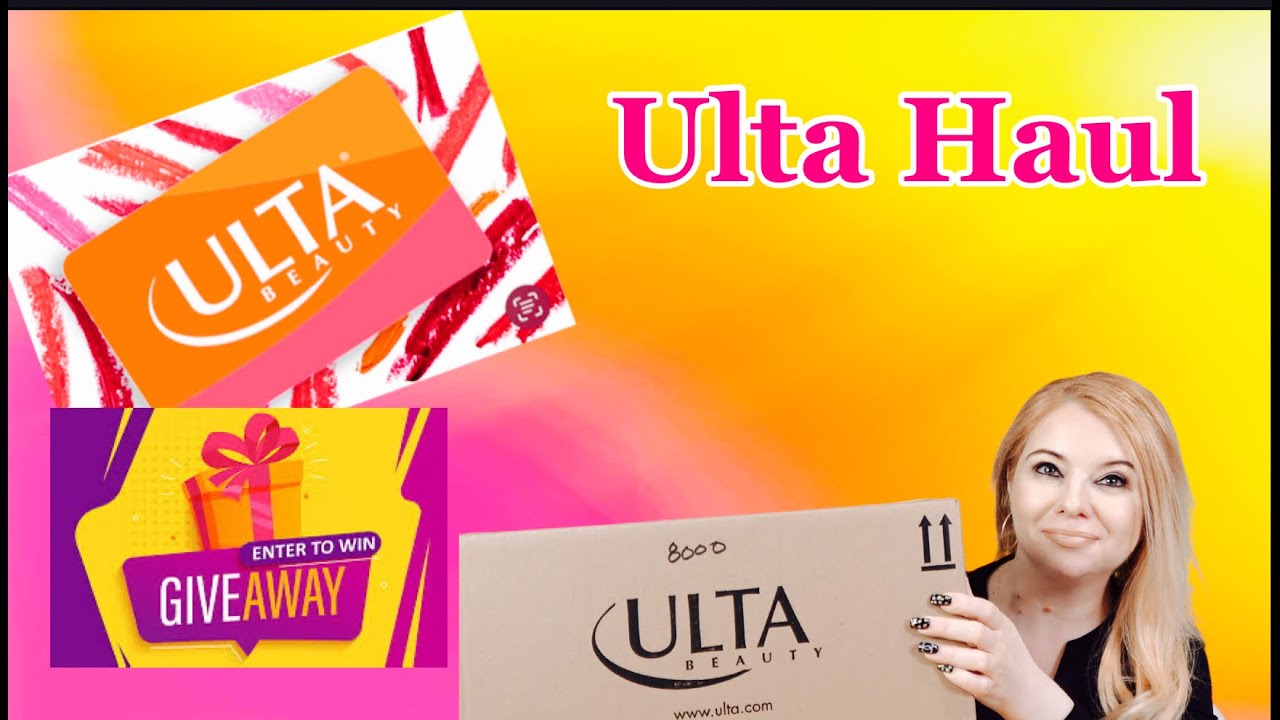 Распаковка моих покупок из Ulta! Розыгрыш призов!!