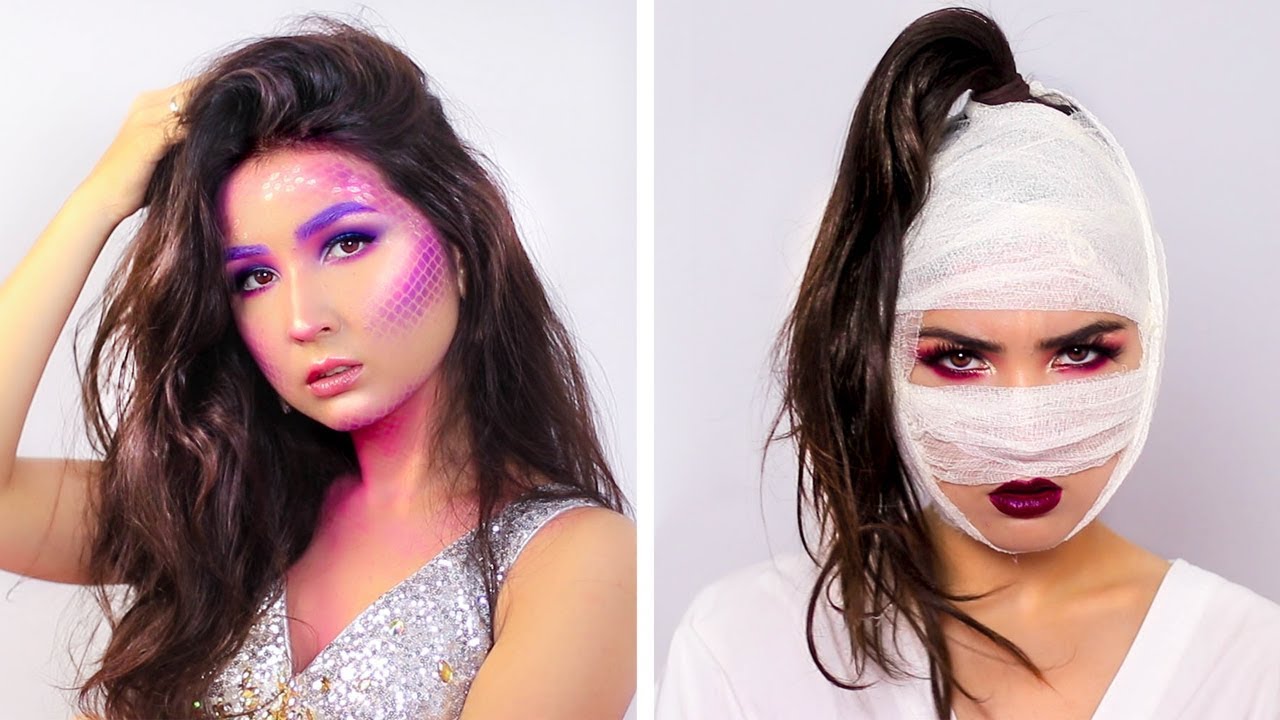 ПРОСТЫЕ ИДЕИ образов на ХЭЛЛОУИН! MakeUp преображения