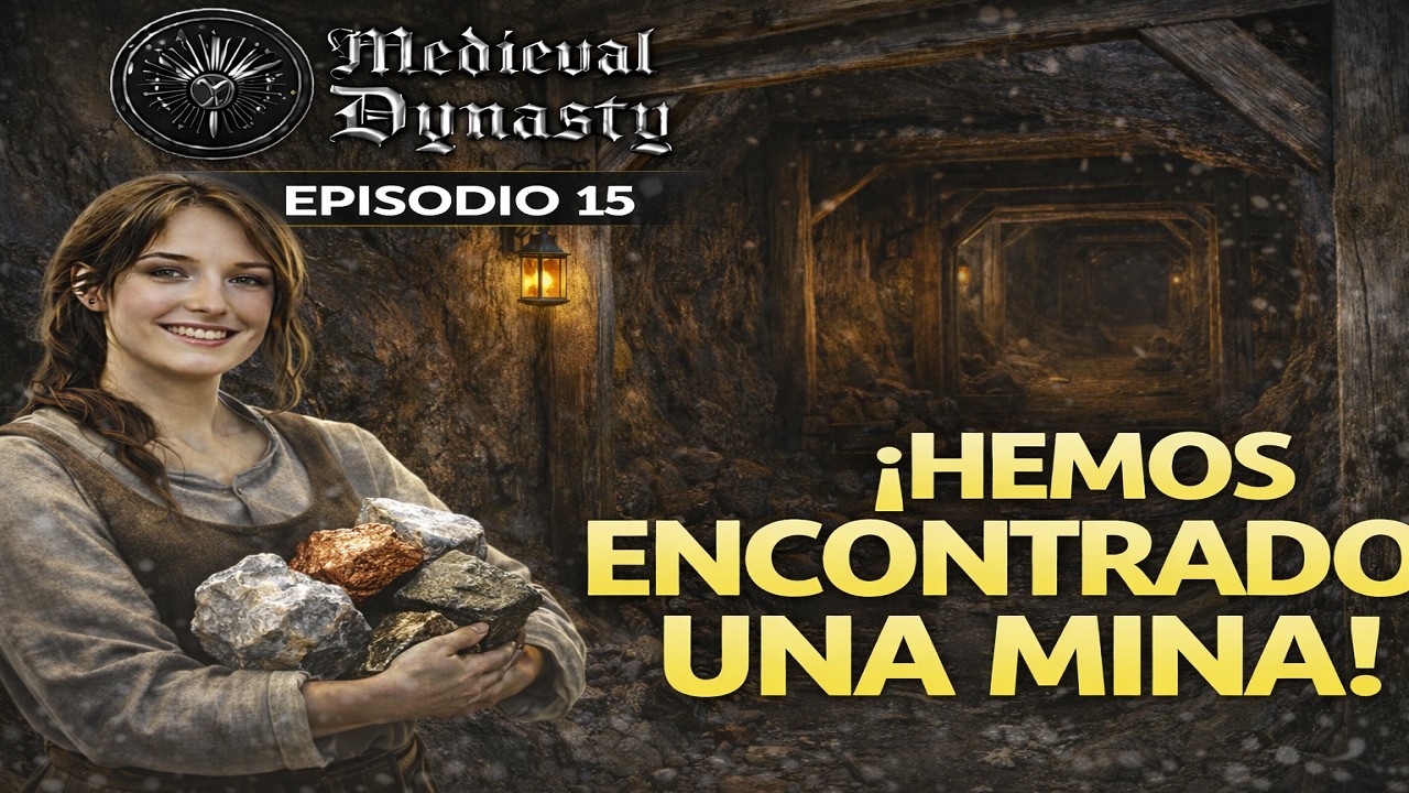 ¡DESCUBRIMOS UNA MINA! 💰 Empieza la era del metal | Medieval Dynasty | Episodio 15