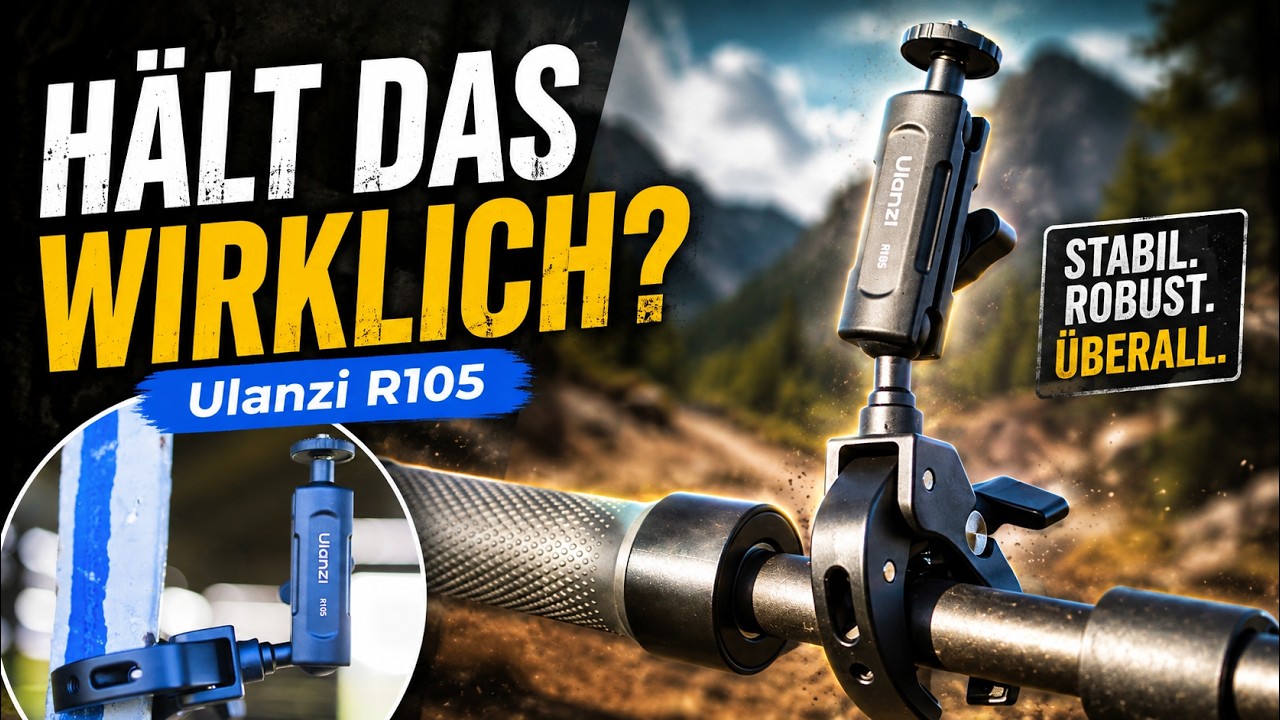 Ulanzi R105 - starke Halterung für Action Cams