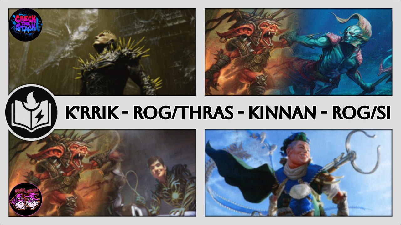 #cedh Gameplay featuring  @WizardsAndWarlocksMTG : K'rrik - Rog/Thras - Kinnan - Rog/Si featuring