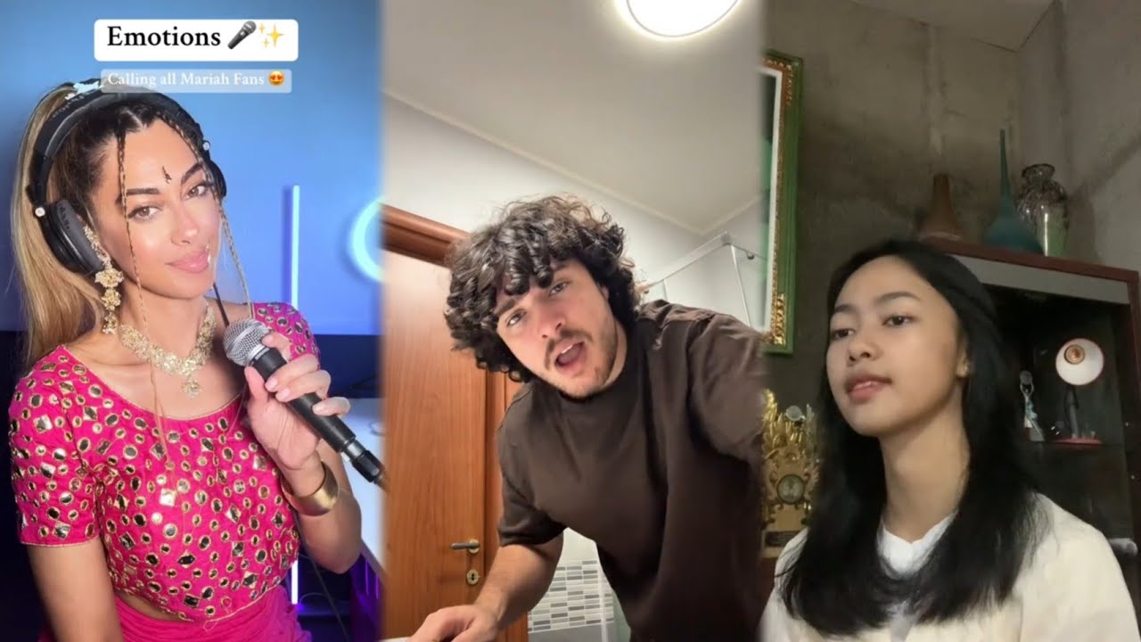 BEST COVERS emotions - mariah carey 🥰🎶 | COMPILATION TIKTOK 🔥