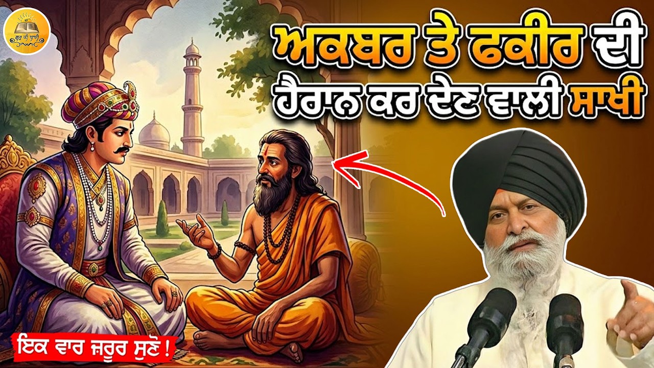ਅਕਬਰ ਤੇ ਫ਼ਕੀਰ ਦੀ ਗੱਲ | Akbar Te Fakeer Di Gall | Maskeen Ji | Guru Ki Bani