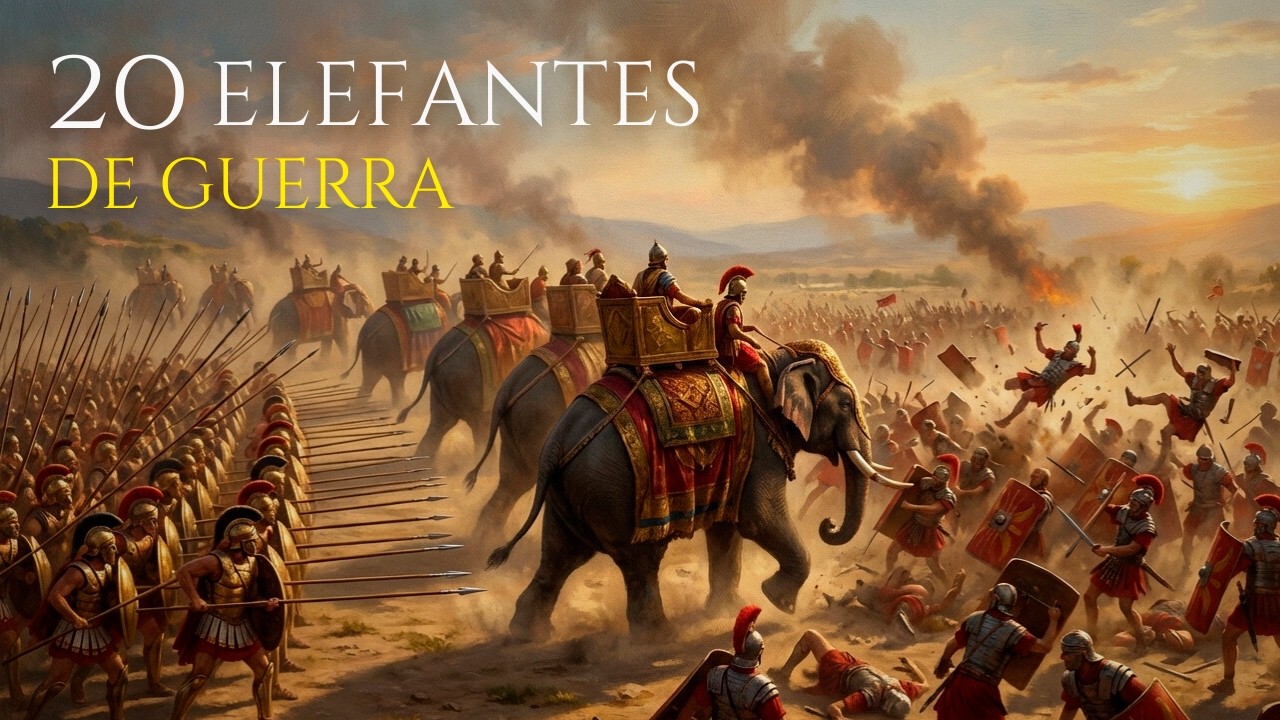 20 Elefantes Contra as Legiões de Roma: A Invasão de Pirro