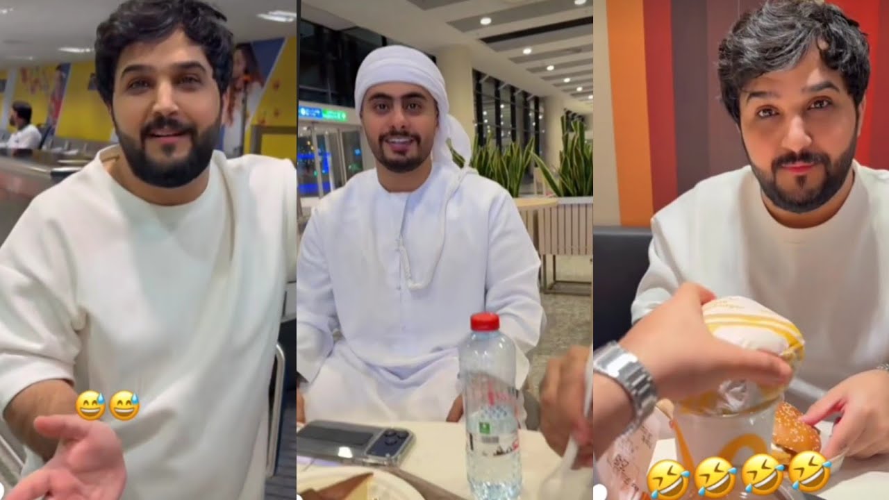عبد الخالق 🔥 وعمر جينا المطار نتعشى ونسافر السعودية 