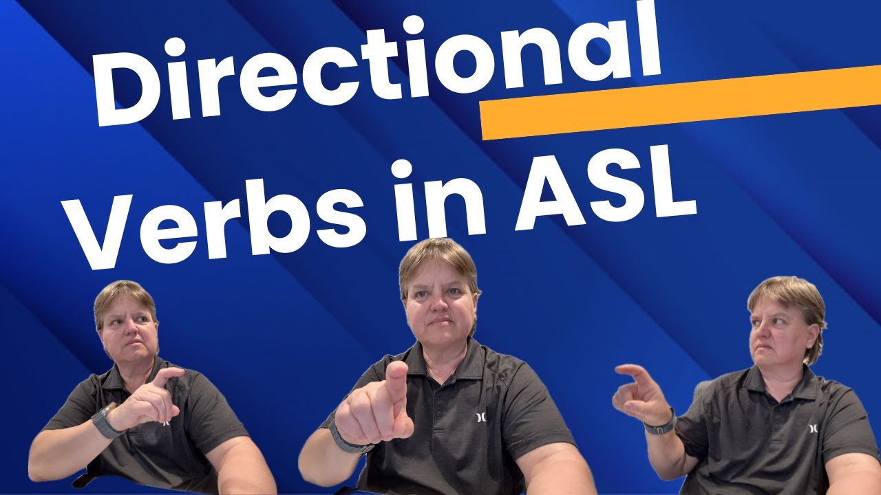 ASL Directional Verbs Explained | Ask, Tell, Give, Show & More!