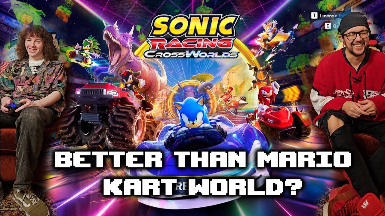 Better than Mario Kart World? - Sonic Racing CrossWorlds