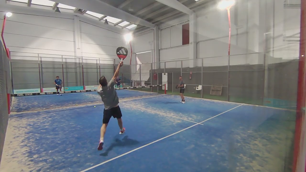 20250603  prueba pala ADIDAS X5 ULTIMATE RED - Partida de padel de los martes Jesus Tomas X Jota