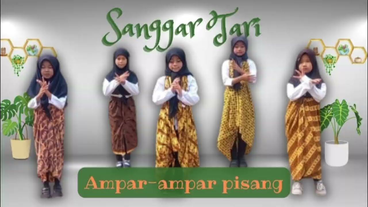 Tari Tradisional Ampar-ampar Pisang - SD Negeri Penggarutan 02 #taritradisional #senitari