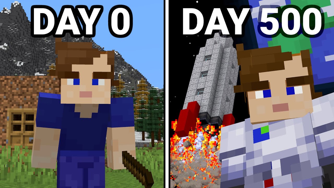 500 Days to get to Venus in Minecraft