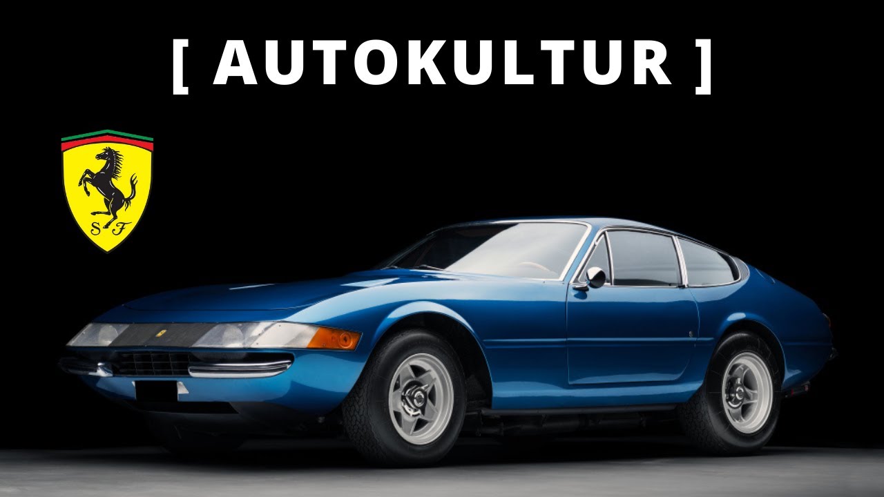 FERRARI 365 GTB/4 “Daytona” : l’anti-Miura [AUTOKULTUR]